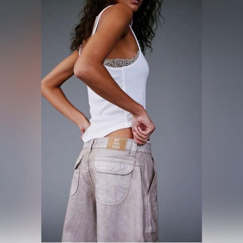 FREE PEOPLE
We The Free - Lap Of Luxury Barrel Cargo Jeans Sz 25 & Sz 26 - Picture 3 of 10